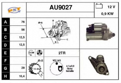 SNRA au9027 - Стартер