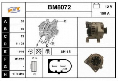 SNRA bm8072 -  Генератор