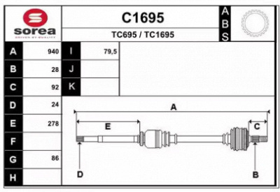 SNRA c1695 -