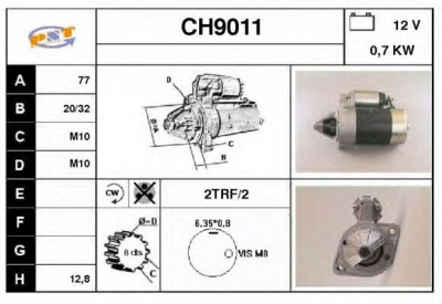 SNRA ch9011 - Стартер