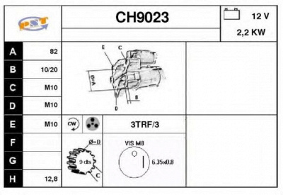 SNRA ch9023 - Стартер