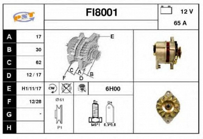 SNRA fi8001 -  Генератор