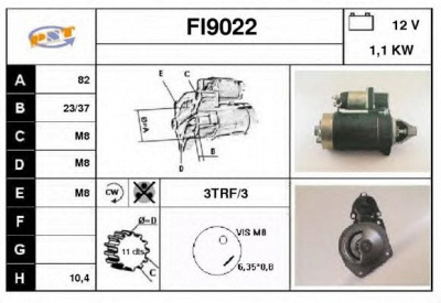 SNRA fi9022 - Стартер