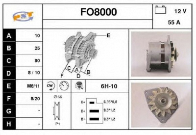 SNRA fo8000 -  Генератор