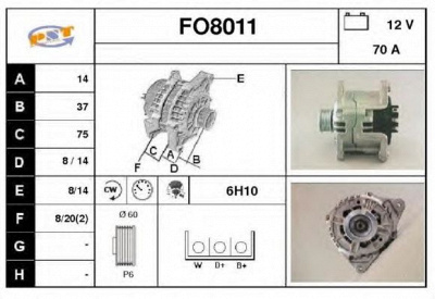 SNRA fo8011 - Генератор