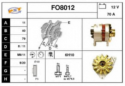 SNRA fo8012 - Генератор