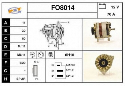 SNRA fo8014 -  Генератор