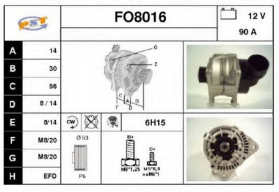 SNRA fo8016 - Генератор
