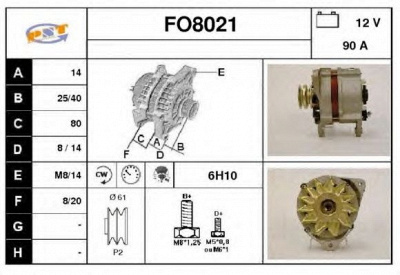 SNRA fo8021 - Генератор