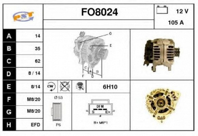 SNRA fo8024 - Генератор