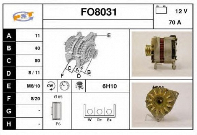 SNRA fo8031 -  Генератор