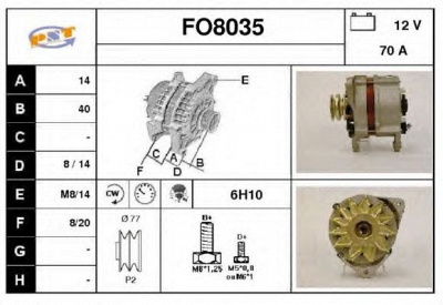 SNRA fo8035 -  Генератор