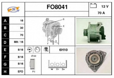 SNRA fo8041 - Генератор