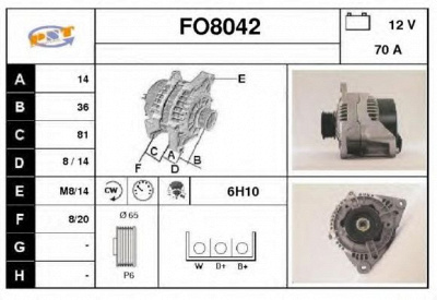 SNRA fo8042 - Генератор