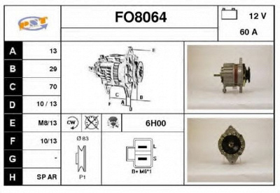 SNRA fo8064 - Генератор