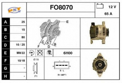 SNRA fo8070 -  Генератор