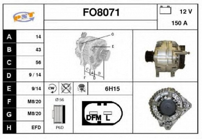 SNRA fo8071 -  Генератор