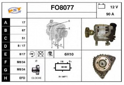 SNRA fo8077 - Генератор