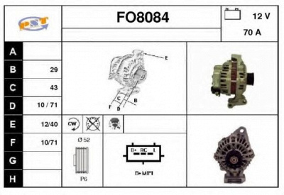 SNRA fo8084 - Генератор