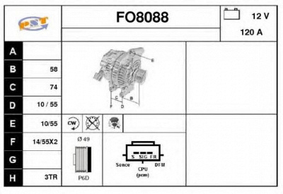 SNRA fo8088 - Генератор