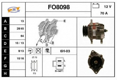 SNRA fo8098 - Генератор