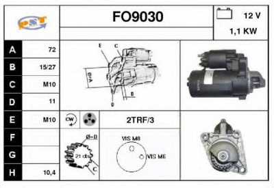 SNRA fo9030 - Стартер