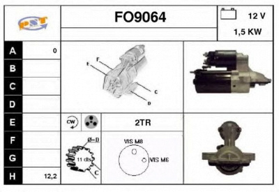 SNRA fo9064 - Стартер