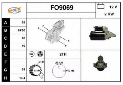 SNRA fo9069 -  Стартер