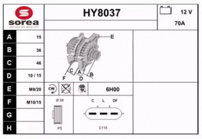 SNRA hy8037 - Генератор