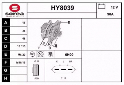 SNRA hy8039 - Генератор