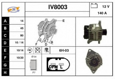 SNRA iv8003 -  Генератор
