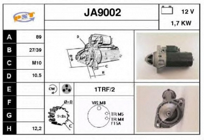 SNRA ja9002 -  Стартер