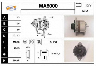 SNRA ma8000 - Генератор