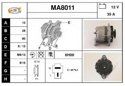 SNRA ma8011 -  Генератор