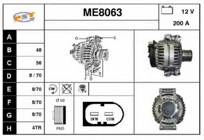 SNRA me8063 -  Генератор