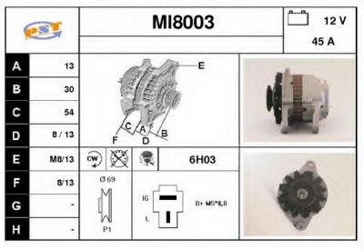 SNRA mi8003 -  Генератор
