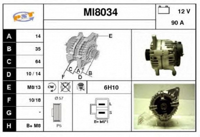 SNRA mi8034 -  Генератор