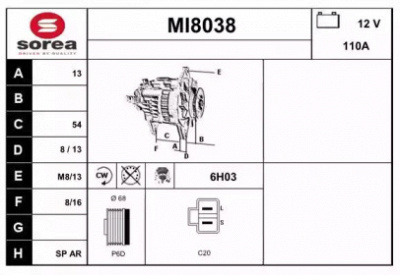 SNRA mi8038 - Генератор