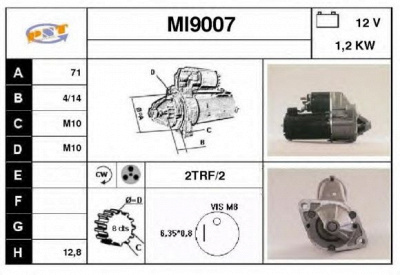 SNRA mi9007 - Стартер