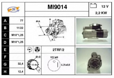 SNRA mi9014 - Стартер