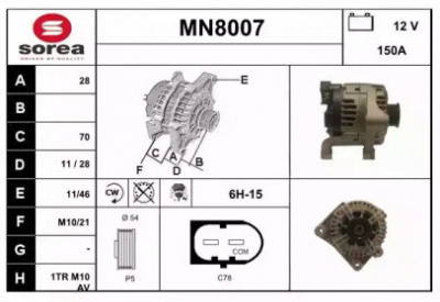 SNRA mn8007 - Генератор