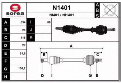 SNRA n1401 -