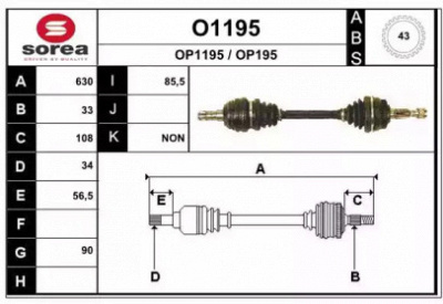 SNRA o1195 -