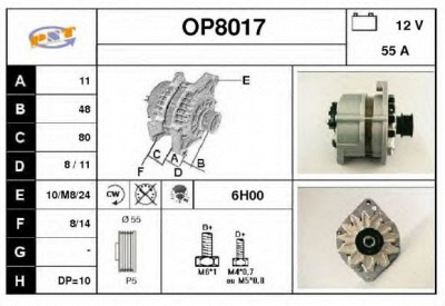 SNRA op8017 - Генератор