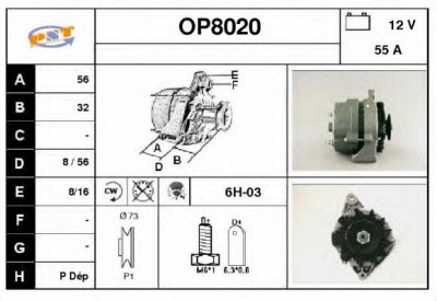 SNRA op8020 - Генератор