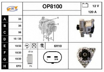 SNRA op8100 -  Генератор