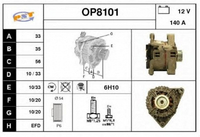 SNRA op8101 -  Генератор
