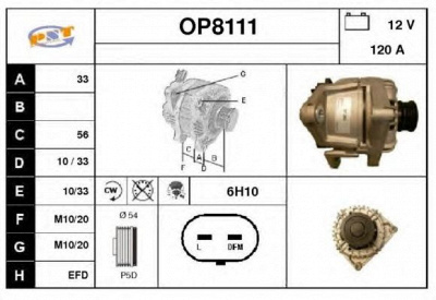 SNRA op8111 - Генератор