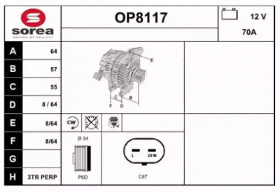 SNRA op8117 - Генератор