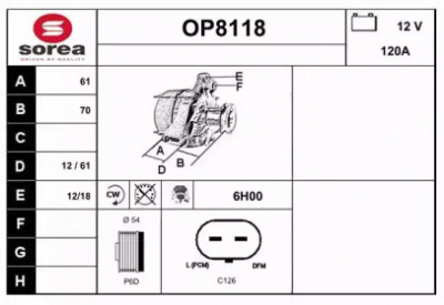 SNRA op8118 - Генератор